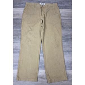 Mountain Khakis Men's Original Mountain Pant Size 38x32 Beige Canvas Work READ
